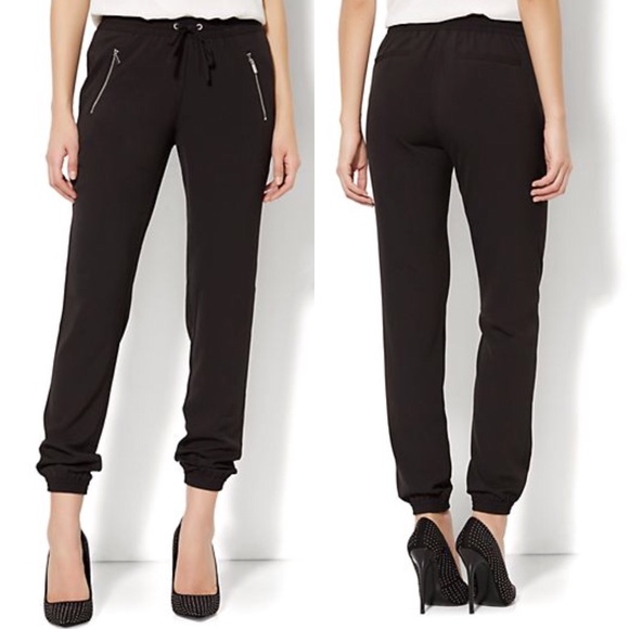 New York & Company Pants - Black dressy joggers